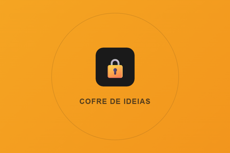 Cofre de Ideias - Cartão com Garantia Negativado